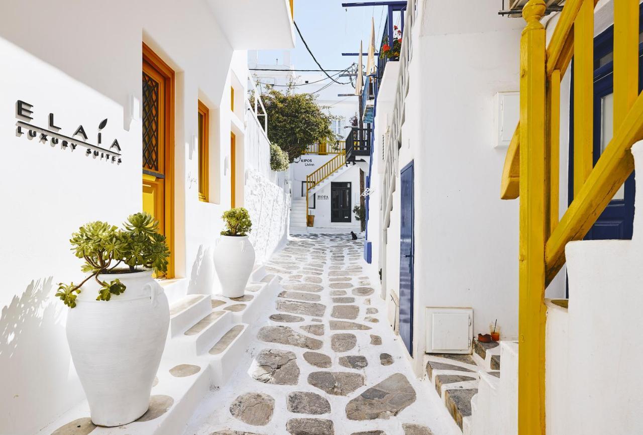 Mykonos Town Elaia Luxury Suites Mykonos מראה חיצוני תמונה